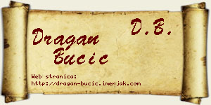Dragan Bučić vizit kartica